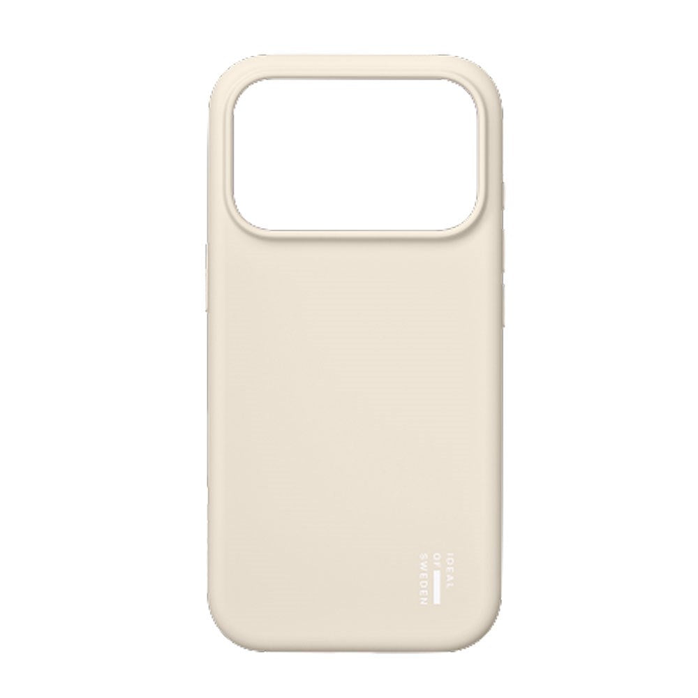 iPhone 18 Pro / 17 Pro iDeal Of Sweden Silicone Case - MagSafe Kompatibel - Cloud Dancer