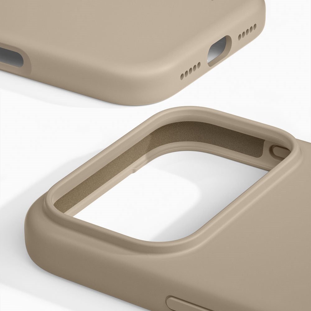 iPhone 18 Pro Max / 17 Pro Max iDeal Of Sweden Silicone Case - MagSafe Kompatibel - Perfect Beige