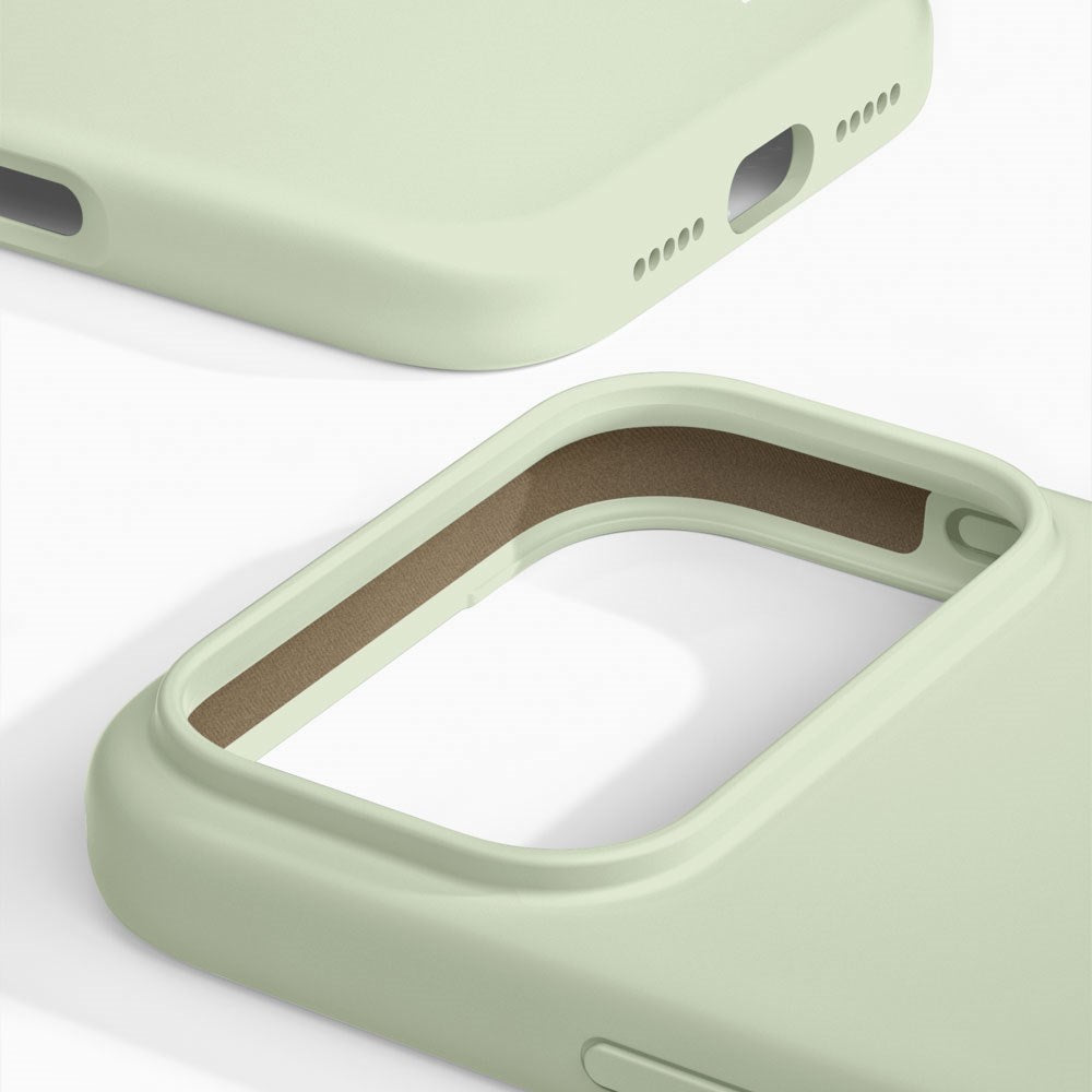 iPhone 18 Pro Max / 17 Pro Max iDeal Of Sweden Silicone Case - MagSafe Kompatibel - Sage Green