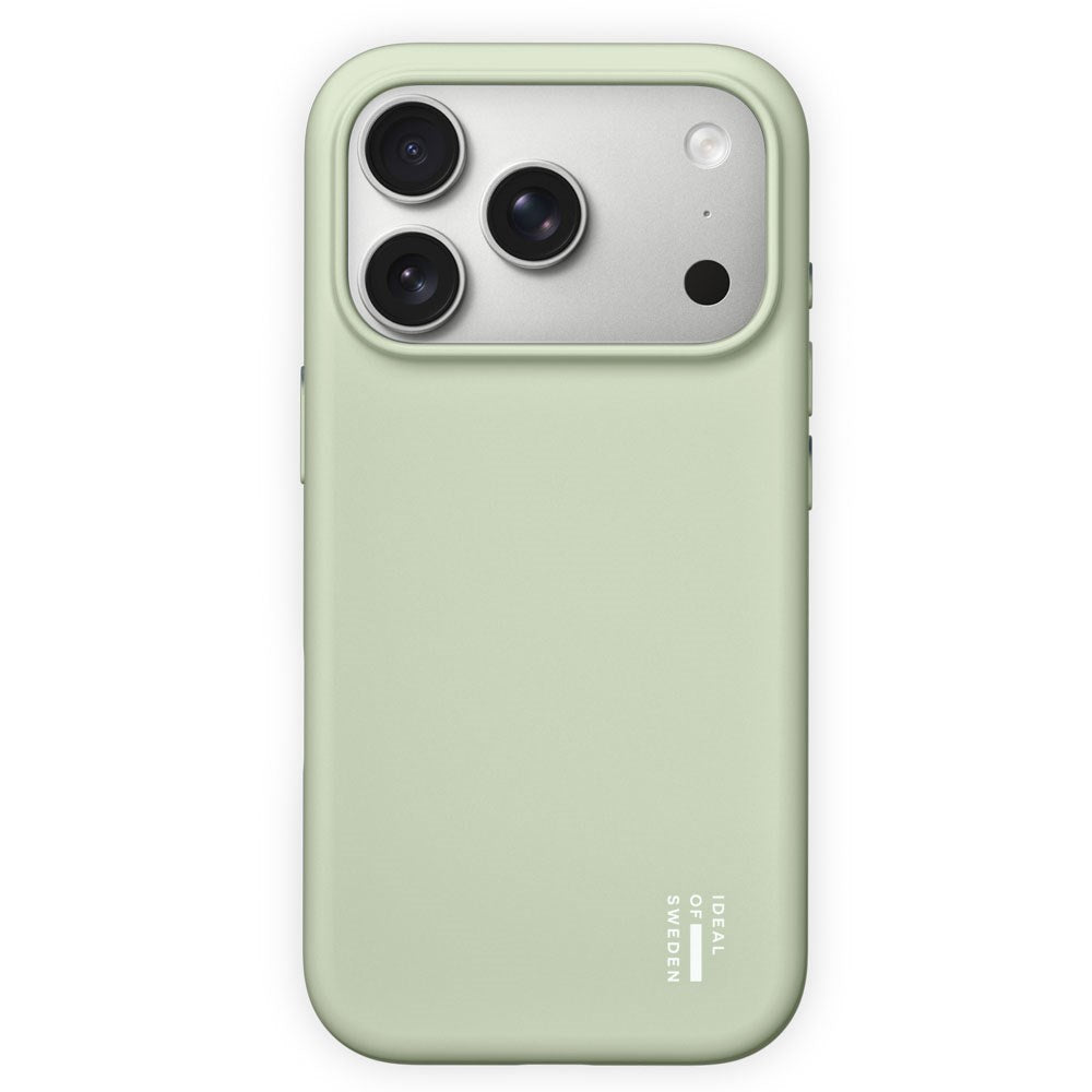 iPhone 18 Pro Max / 17 Pro Max iDeal Of Sweden Silicone Case - MagSafe Kompatibel - Sage Green