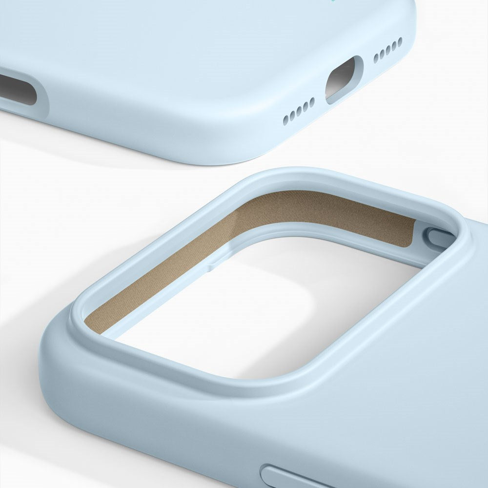 iPhone 18 Pro Max / 17 Pro Max iDeal Of Sweden Silicone Case - MagSafe Kompatibel - Light Blue