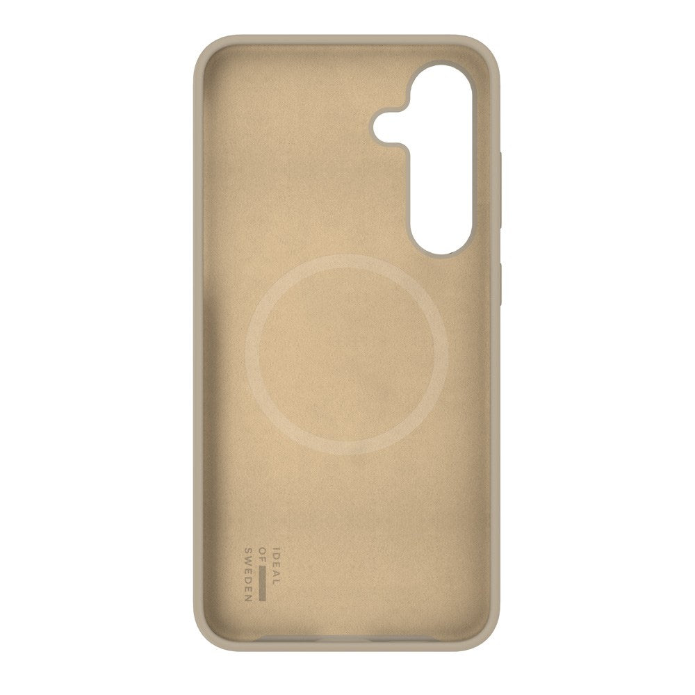 iDeal Of Sweden Samsung Galaxy S25+ (Plus) Silikone Cover - MagSafe Kompatibel - Beige