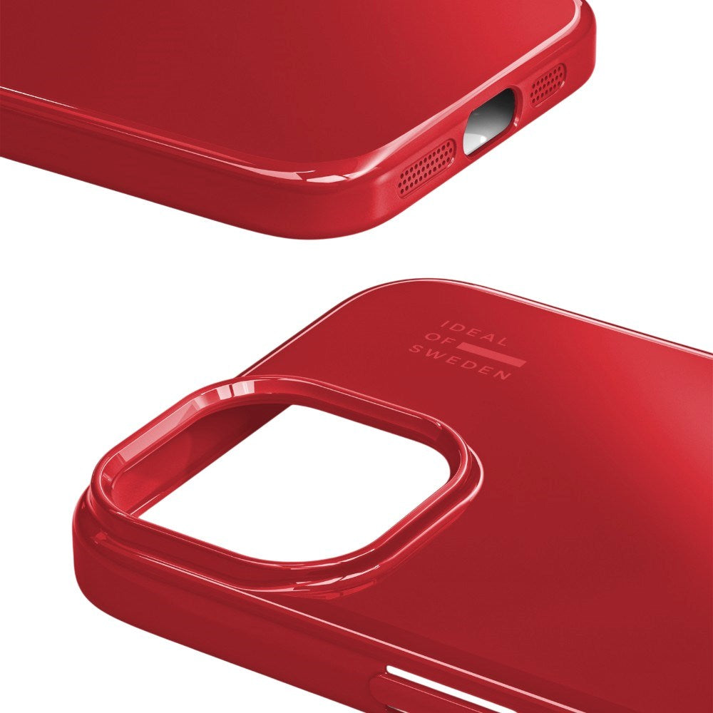 iPhone 17e / 16e / 15 / 14 / 13 iDeal of Sweden Slim Case - MagSafe Kompatibel - Power Red