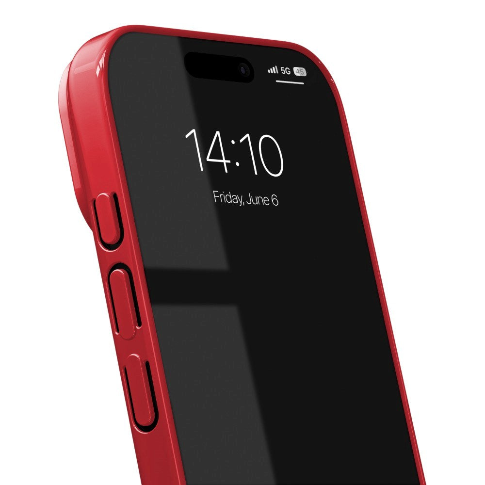 iPhone 17e / 16e / 15 / 14 / 13 iDeal of Sweden Slim Case - MagSafe Kompatibel - Power Red