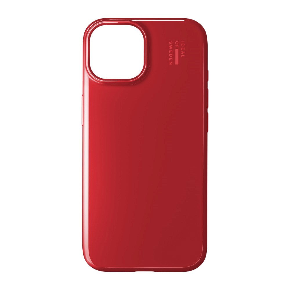 iPhone 17e / 16e / 15 / 14 / 13 iDeal of Sweden Slim Case - MagSafe Kompatibel - Power Red