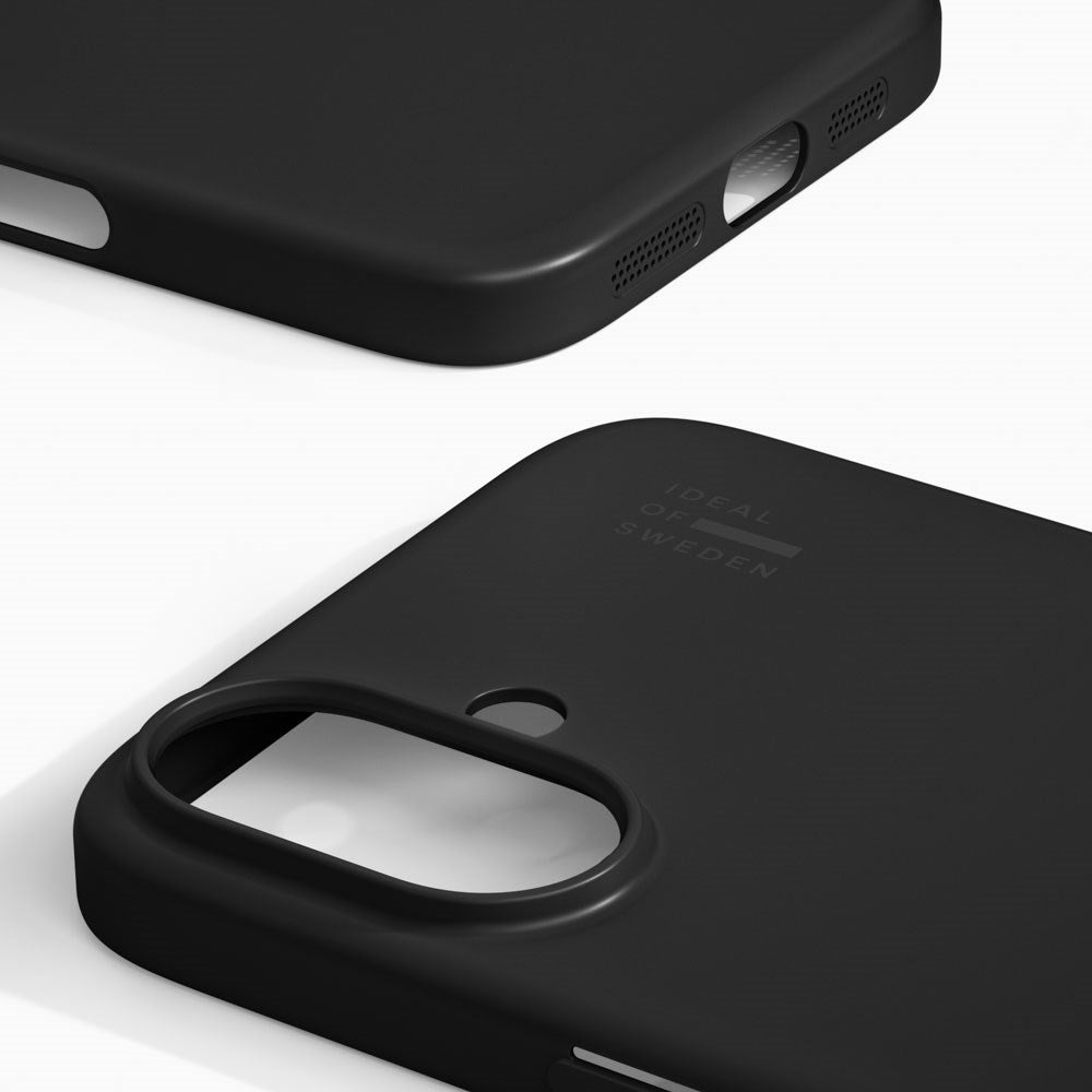iPhone 16 iDeal of Sweden Slim Case - MagSafe Kompatibel - Matte Black