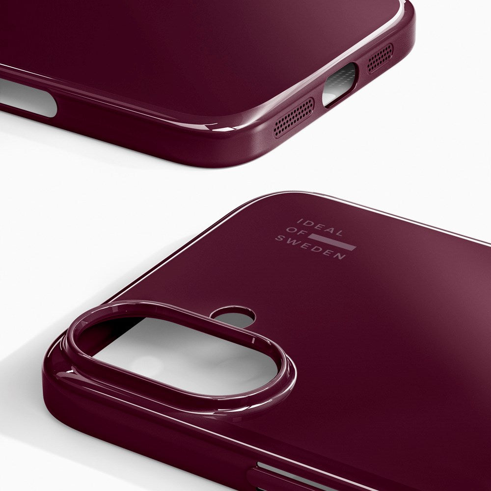 iDeal of Sweden iPhone 17 Slim Case - MagSafe Kompatibel - Glossy Cherry