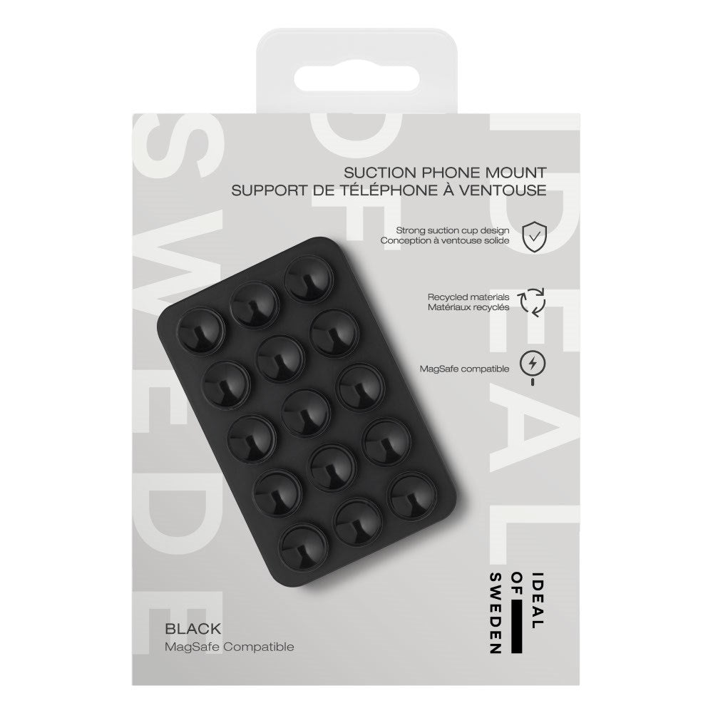 iDeal of Sweden Silikone Sugekop Mobilholder - MagSafe Kompatibel - Black