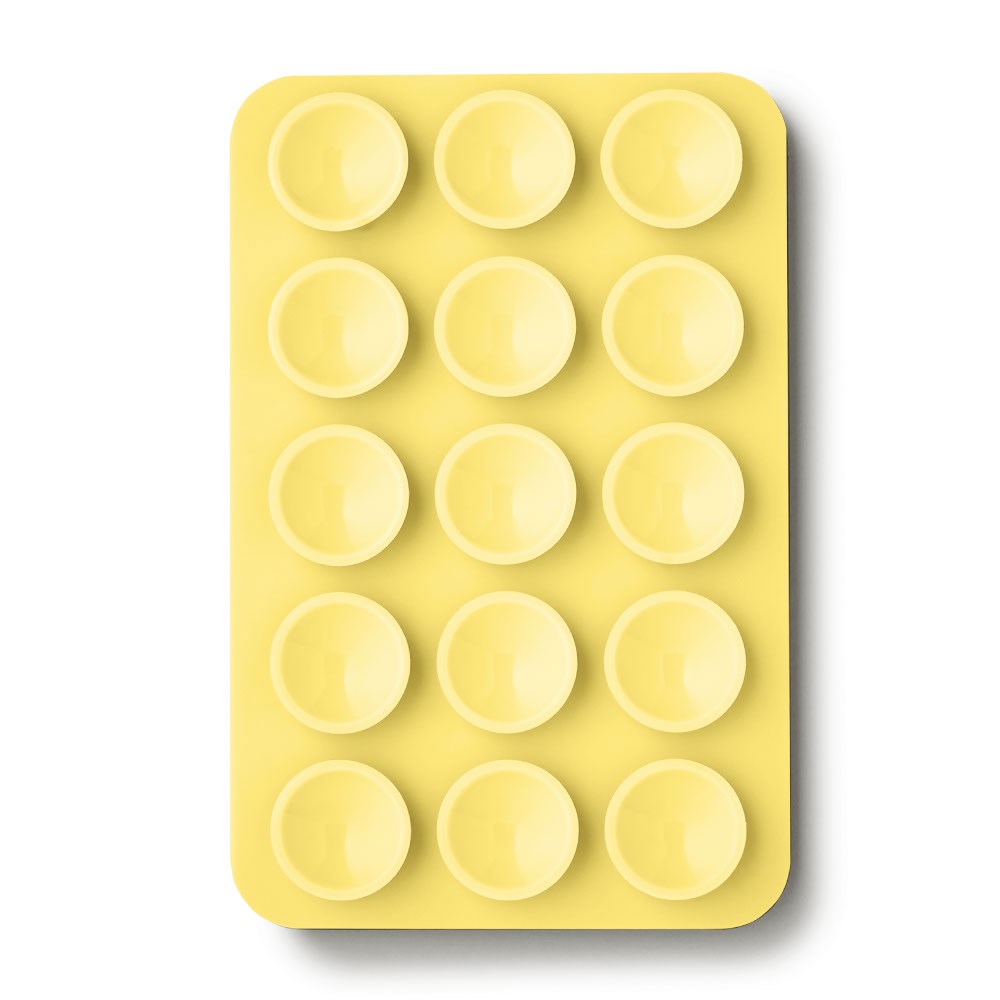 iDeal of Sweden Silikone Sugekop Mobilholder - MagSafe Kompatibel - Soft Lemon