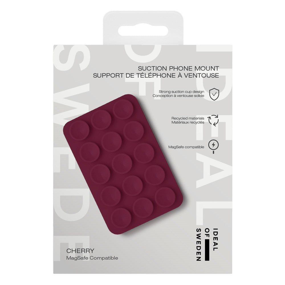 iDeal of Sweden Silikone Sugekop Mobilholder - MagSafe Kompatibel - Cherry