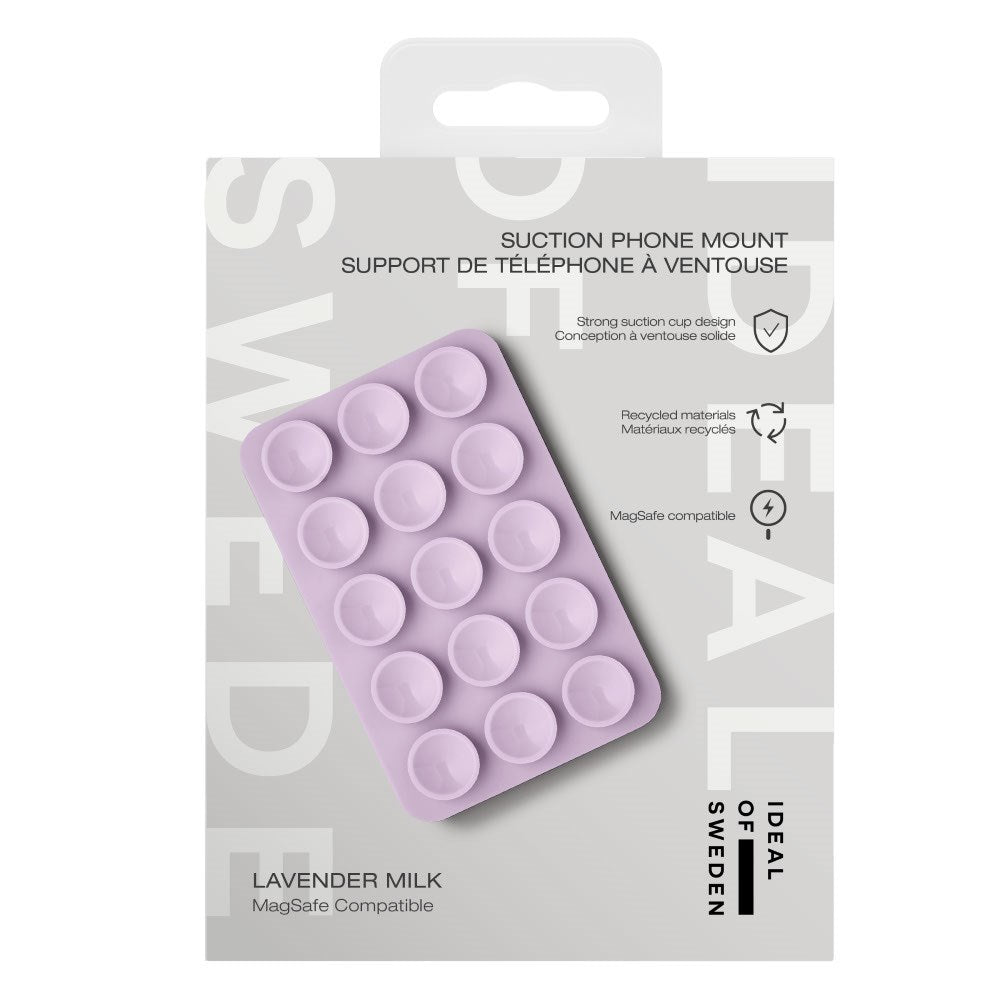 iDeal of Sweden Silikone Sugekop Mobilholder - MagSafe Kompatibel - Lavender Milk