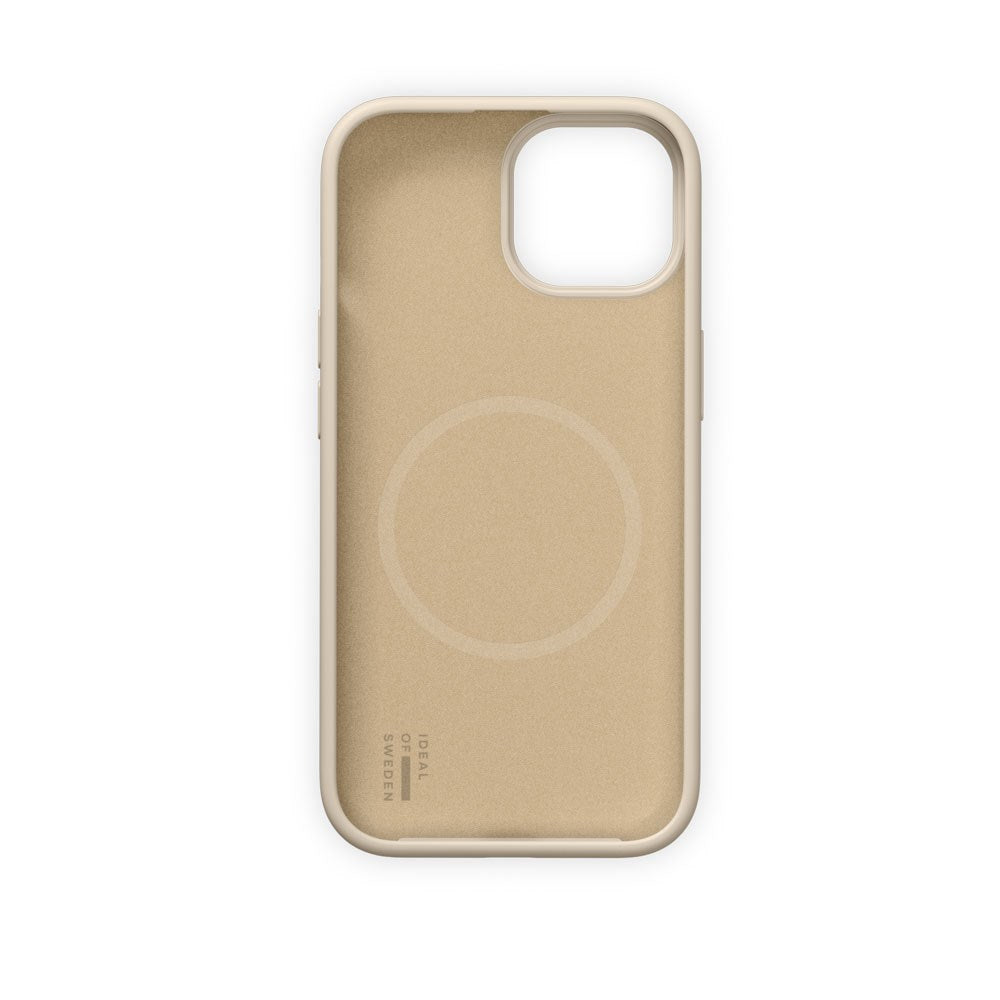 iPhone 17e / 16e / 15 / 14 / 13 iDeal of Sweden Soft Swirl Silicone Case - MagSafe Kompatibel - Cloud Dancer