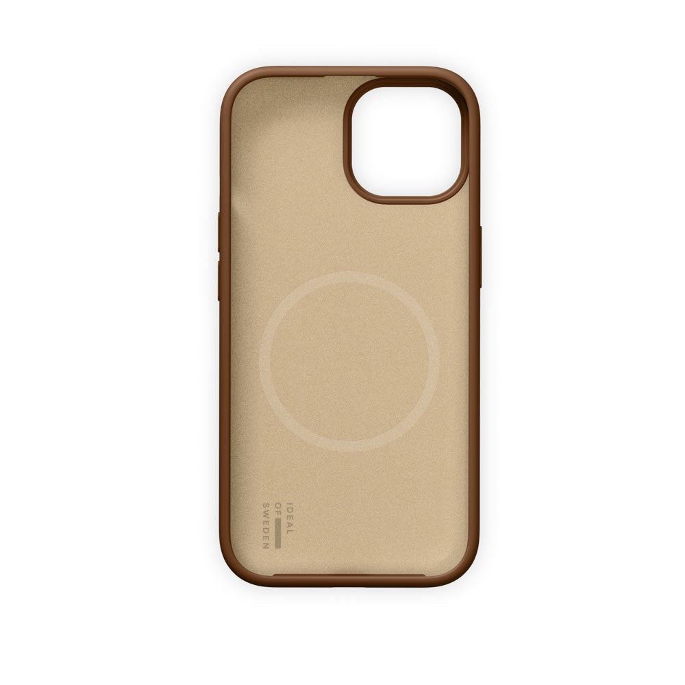 iPhone 17e / 16e / 15 / 14 / 13 iDeal of Sweden Soft Swirl Silicone Case - MagSafe Kompatibel - Salted Caramel