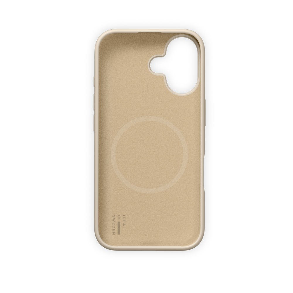 iPhone 17 iDeal of Sweden Soft Swirl Silicone Case - MagSafe Kompatibel - Cloud Dancer