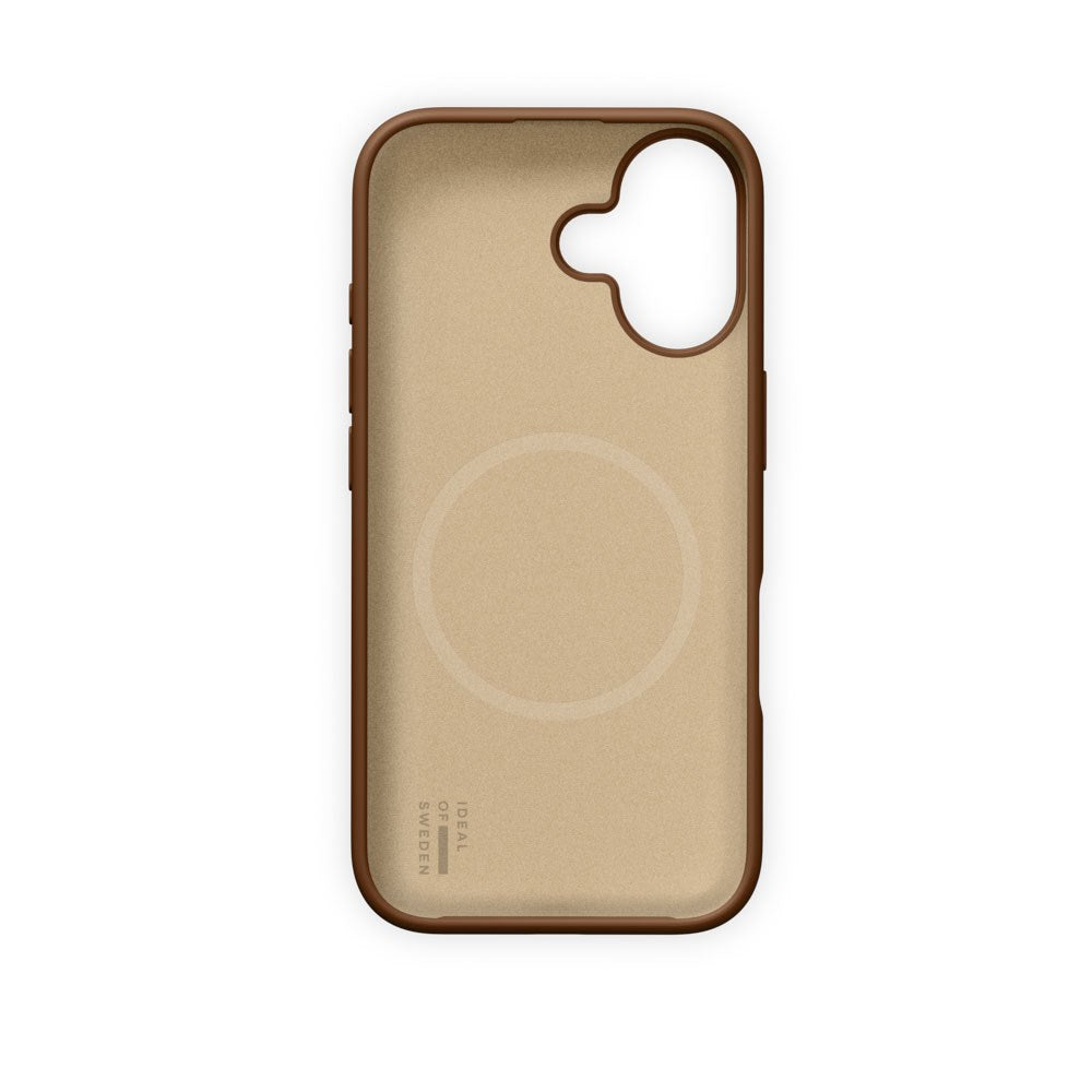 iPhone 17 iDeal of Sweden Soft Swirl Silicone Case - MagSafe Kompatibel - Salted Caramel
