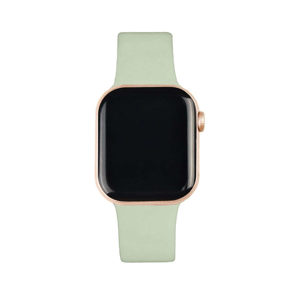 Apple Watch (38/40/SE/41/42mm) iDeal of Sweden Silikone Urrem - Str. M/L - Sage Green