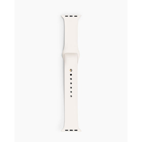 Apple Watch (38/40/SE/41/42mm) iDeal of Sweden Silikone Urrem - Str. M/L - Cloud Dancer