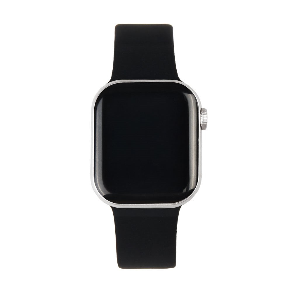 Apple Watch (42/44/SE/45/46/49mm) iDeal of Sweden Silikone Urrem - Str. M/L - Black