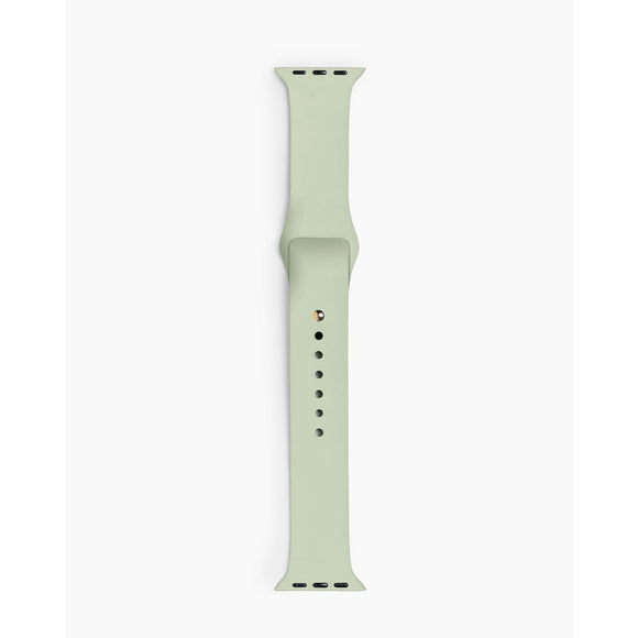 Apple Watch (42/44/SE/45/46/49mm) iDeal of Sweden Silikone Urrem - Str. M/L - Sage Green