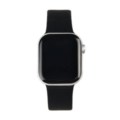 Apple Watch (42/44/SE/45/46/49mm) iDeal of Sweden Silikone Urrem - Str. S/M - Black