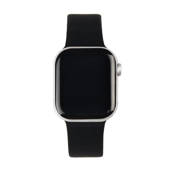 Apple Watch (42/44/SE/45/46/49mm) iDeal of Sweden Silikone Urrem - Str. S/M - Black