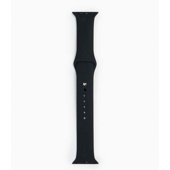 Apple Watch (42/44/SE/45/46/49mm) iDeal of Sweden Silikone Urrem - Str. S/M - Black