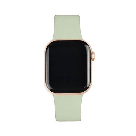 Apple Watch (42/44/SE/45/46/49mm) iDeal of Sweden Silikone Urrem - Str. S/M - Sage Green