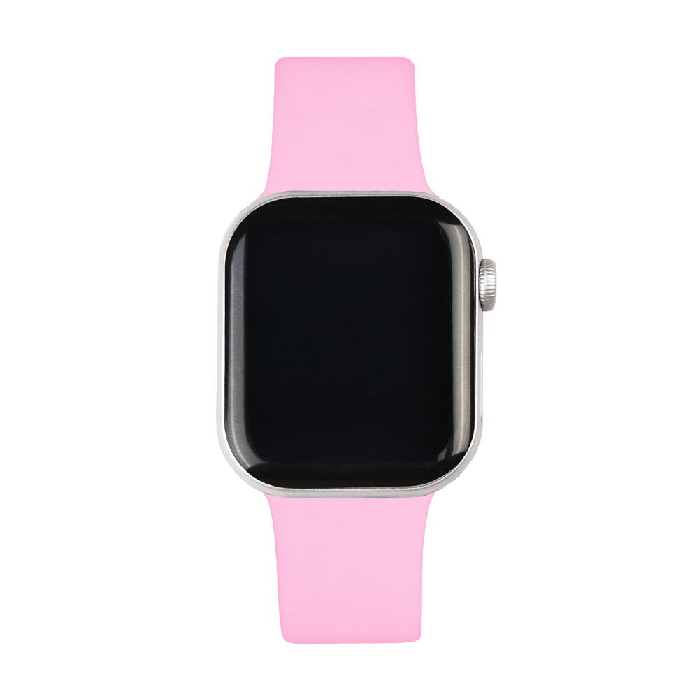Apple Watch (42/44/SE/45/46/49mm) iDeal of Sweden Silikone Urrem - Str. S/M - Bubblegum Pink