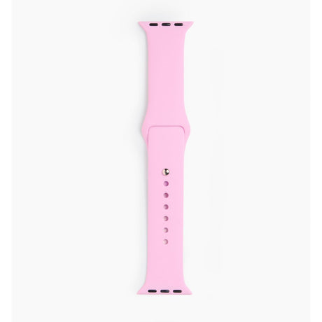 Apple Watch (42/44/SE/45/46/49mm) iDeal of Sweden Silikone Urrem - Str. S/M - Bubblegum Pink