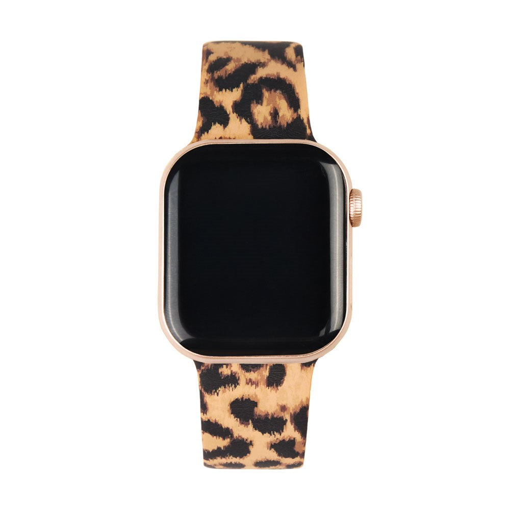 Apple Watch (42/44/SE/45/46/49mm) iDeal of Sweden Silikone Urrem - Str. S/M - Timeless Leo
