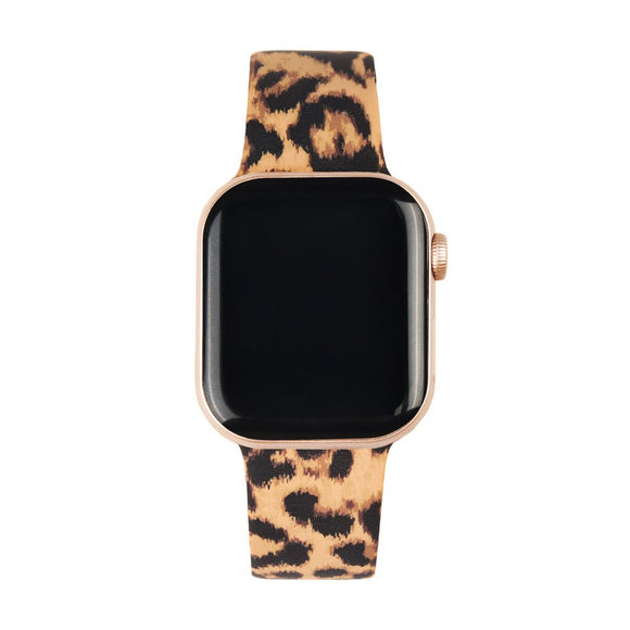 Apple Watch (42/44/SE/45/46/49mm) iDeal of Sweden Silikone Urrem - Str. S/M - Timeless Leo