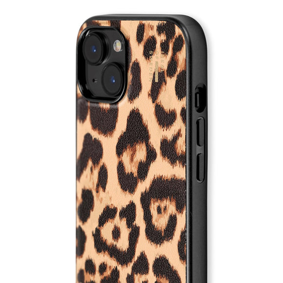 iDeal Of Sweden iPhone 17e / 16e / 15 / 14 / 13 Vegan Leather Case - Timeless Leo
