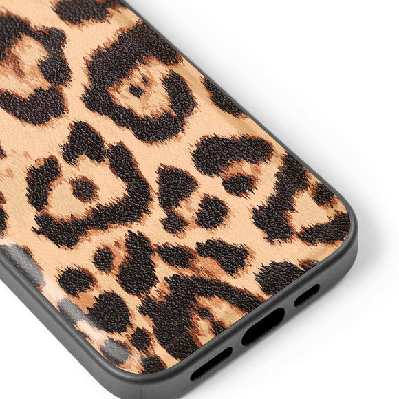 iDeal Of Sweden iPhone 15 Pro Vegan Leather Case - Timeless Leo
