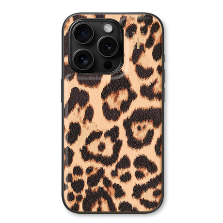 iDeal Of Sweden iPhone 15 Pro Vegan Leather Case - Timeless Leo
