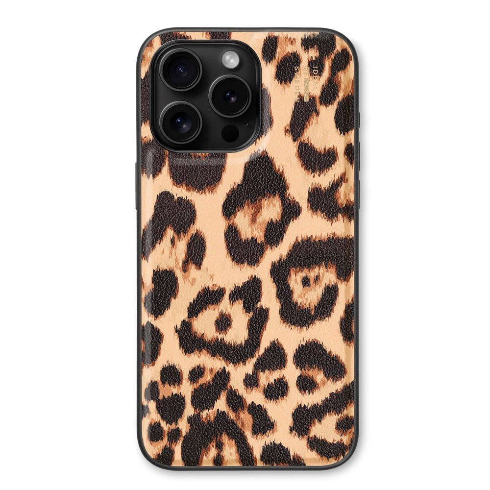 iDeal Of Sweden iPhone 15 Pro Max Vegan Leather Case - Timeless Leo