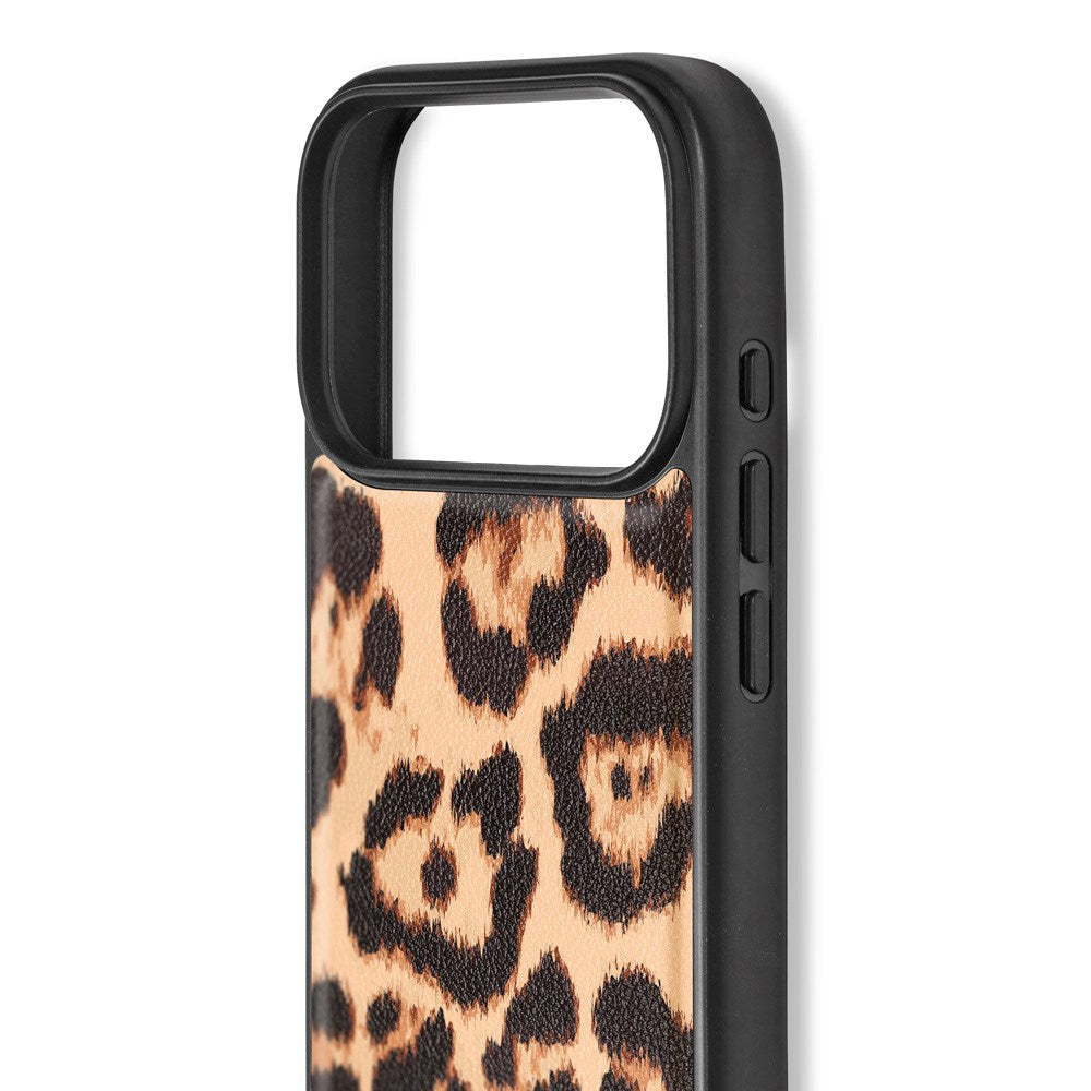 iDeal Of Sweden iPhone 17 Pro Vegan Leather Case - Timeless Leo