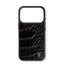 iPhone 18 Pro Max / 17 Pro Max iDeal of Sweden Vegan Leather Case - MagSafe Kompatibel - Black Croco