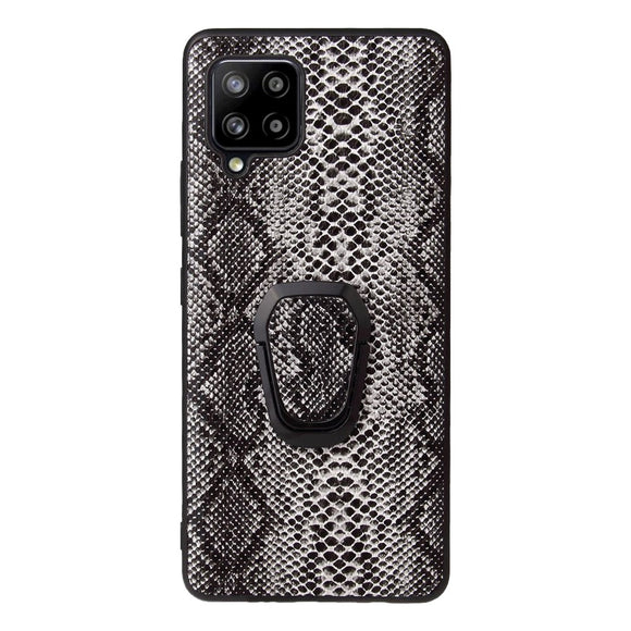 Samsung Galaxy A42 (5G) Plastik Cover m. Magnetisk Kickstand Fingerring - Slange