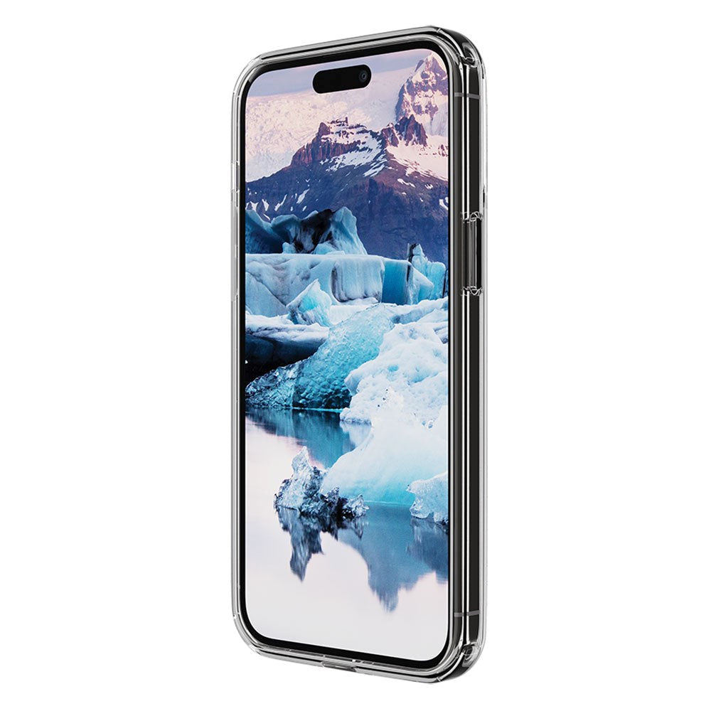 dbramante1928 iPhone 15 Pro Iceland Pro Cover - 100% Genbrugsplast - MagSafe Kompatibel - Gennemsigtig