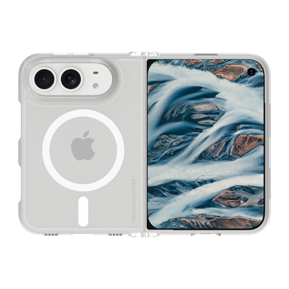 iPhone Duo dbramante1928 Iceland Pro Cover - MagSafe Kompatibel - Clear