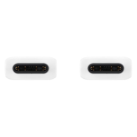Original Samsung USB-C til USB-C Kabel 25W (3A) - EP-DA705BWE - 1m - Hvid