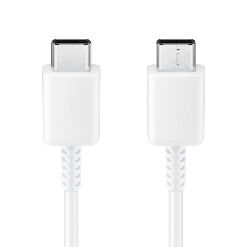 Original Samsung USB-C til USB-C Kabel 25W (3A) - EP-DA705BWE - 1m - Hvid