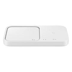 Original Samsung DUO Wireless Pad 15W Trådløs Qi Oplader - Hvid