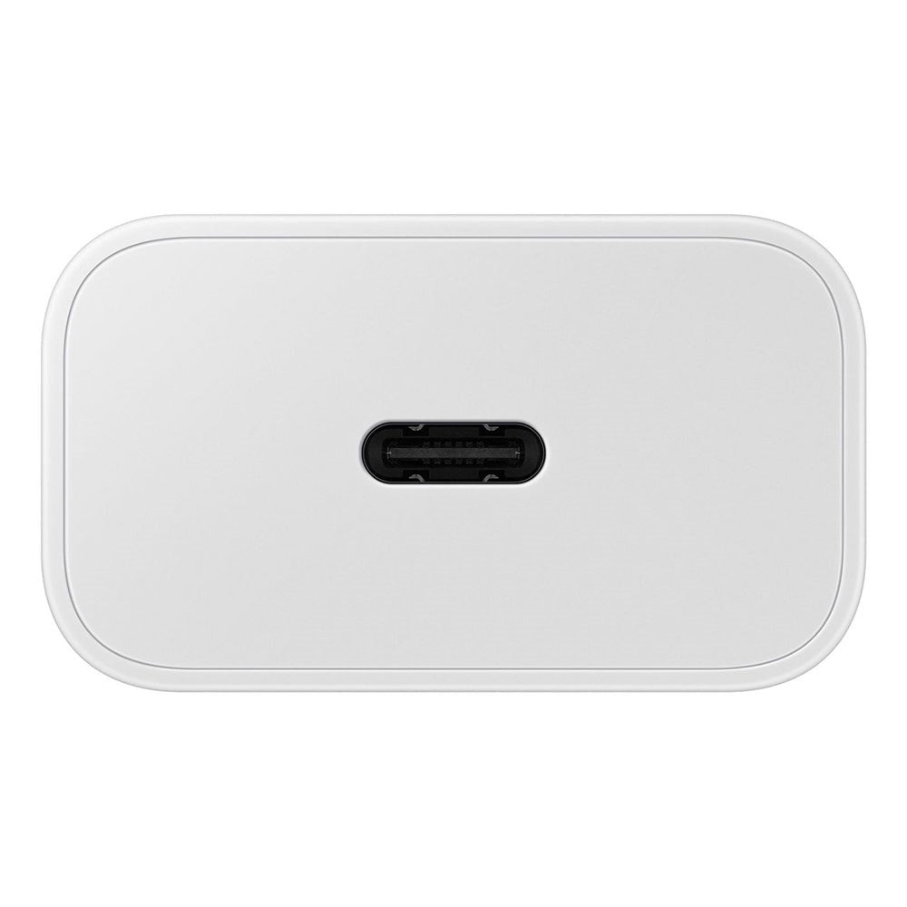 Original Samsung Super Fast Charge 25W GaN Power Adapter USB-C - Hvid