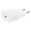 Original Samsung Super Fast Charge 25W GaN Power Adapter USB-C - Hvid