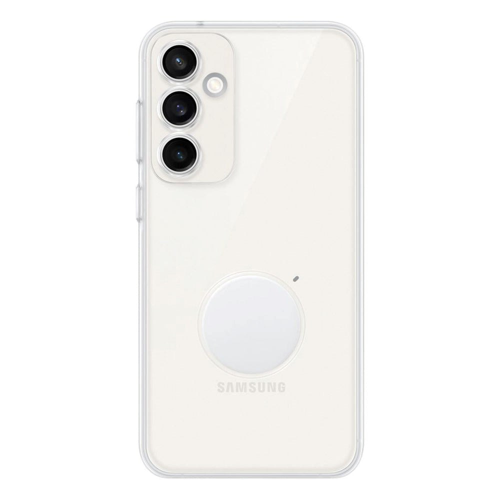 Original Samsung Galaxy S23 FE Clear Gadget Cover m. Kickstand - Gennemsigtig (EF-XS711CTEGWW)