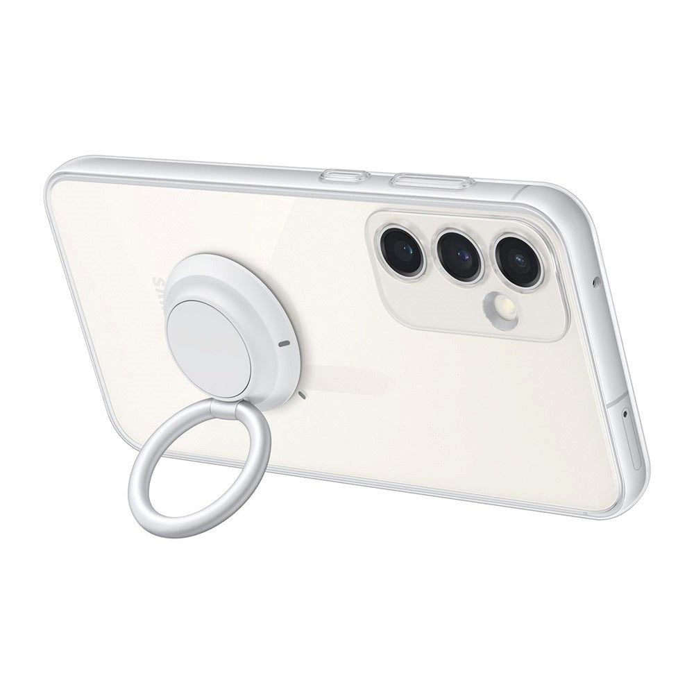 Original Samsung Galaxy S23 FE Clear Gadget Cover m. Kickstand - Gennemsigtig (EF-XS711CTEGWW)
