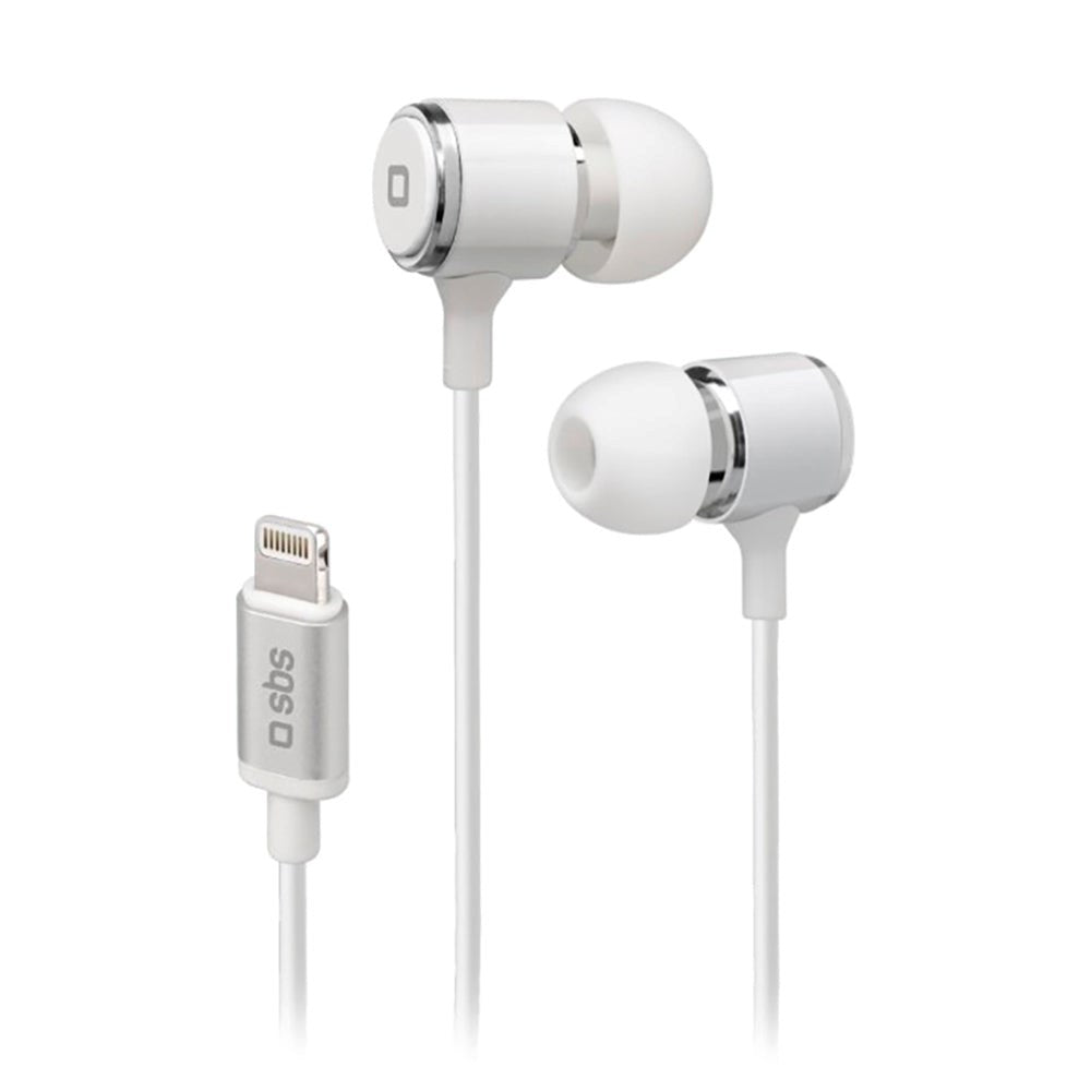 SBS Studio Mix 100 Hovedtelefon In-Ear m. Lightning & Mikrofon - Hvid