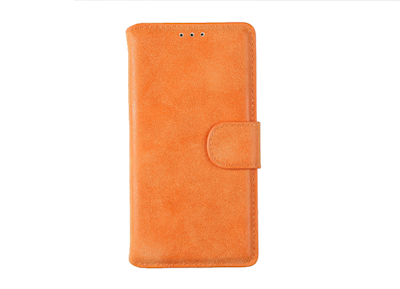 Samsung Galaxy A5 Flip Cover m. Kortholder - Orange