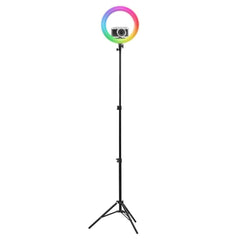 T'NB Influence Pro 14" RGBWW LED Ring Light m. Justerbar Tripod og Opbevaringstaske - Sort